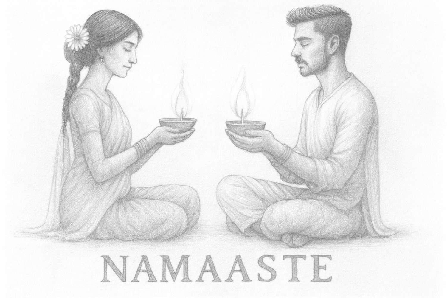 Namasté - Bonjour - Welcome